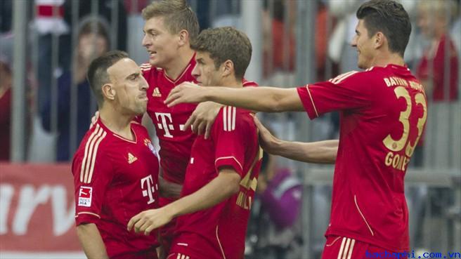 Bayern Munich 3-0 Cologne (Highlight vòng 17, Budesliga 2011-12)